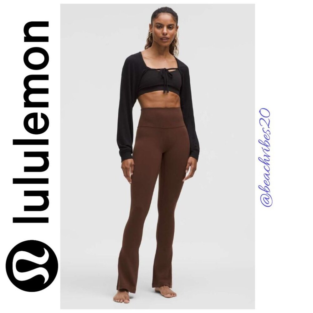 LULULEMON ATHLETICA Align High-Rise Mini-Flare Pant Lava Cake 14 NWOT LL-163